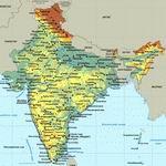 Занимательная география )) India_map_small