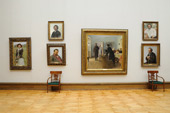 Третьяковская галерея - зал Репина