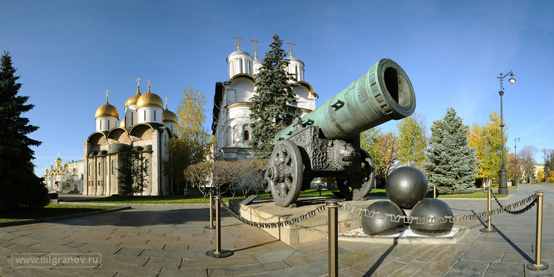 Фото Царь-пушки, фотографии Московского Кремля